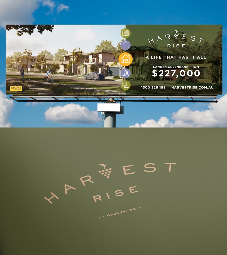 harvest rise branding