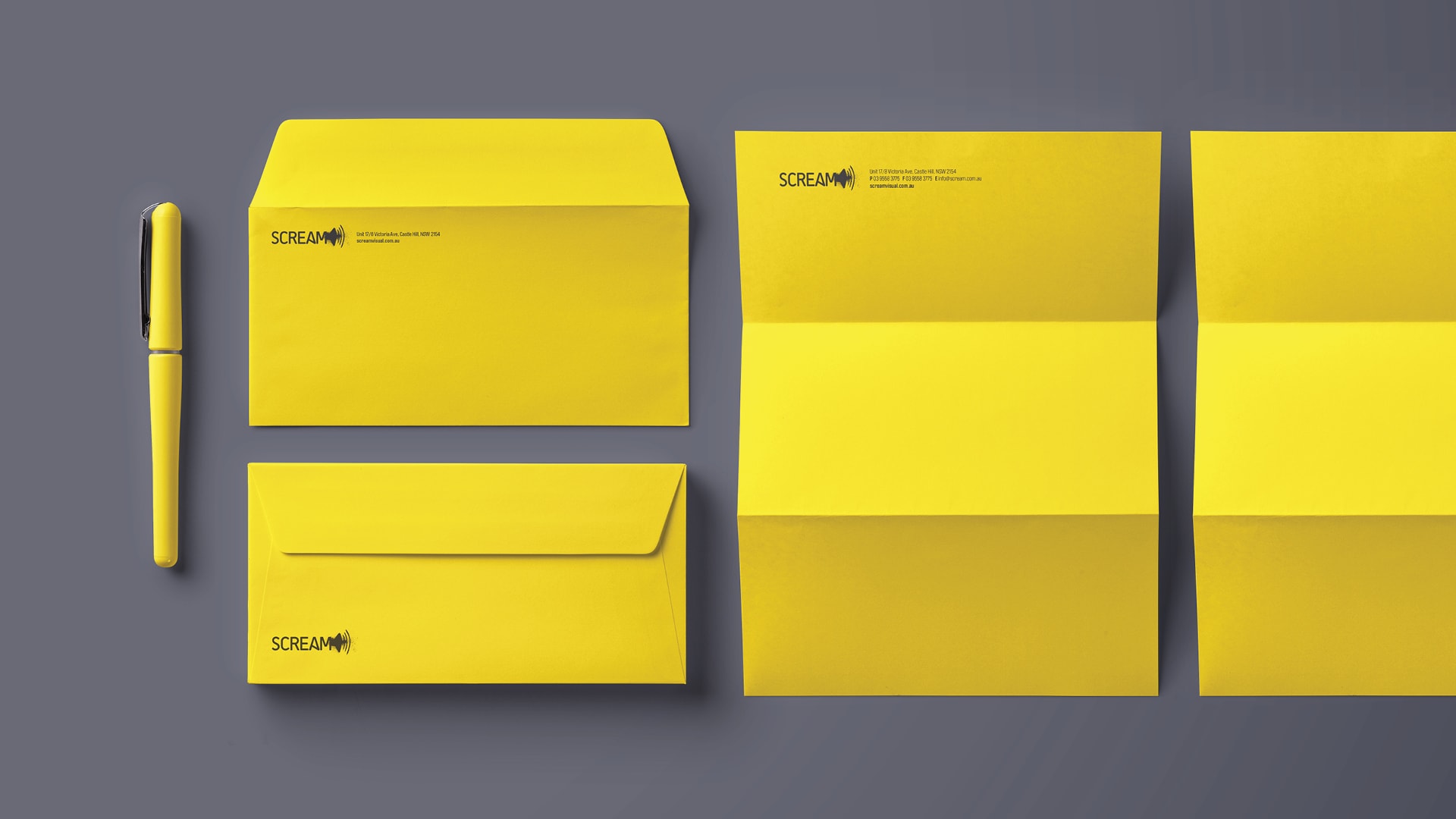 Scream-Stationery